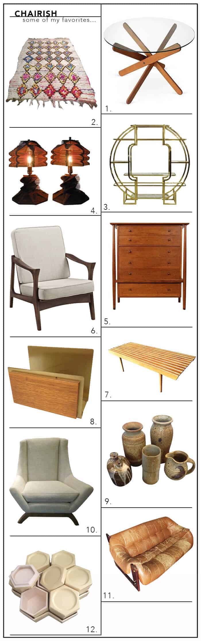 Chairish Favorites_roundup_emily henderson