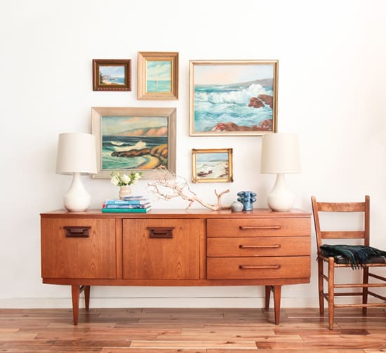 Credenza_4 Ways_Seascape Blue Natural_Mid Century Modern Coastal