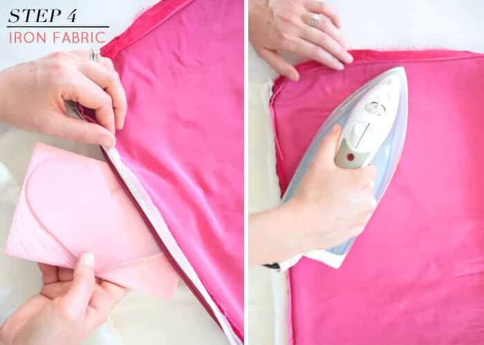 DIY Embossed Velvet Pillow How To
