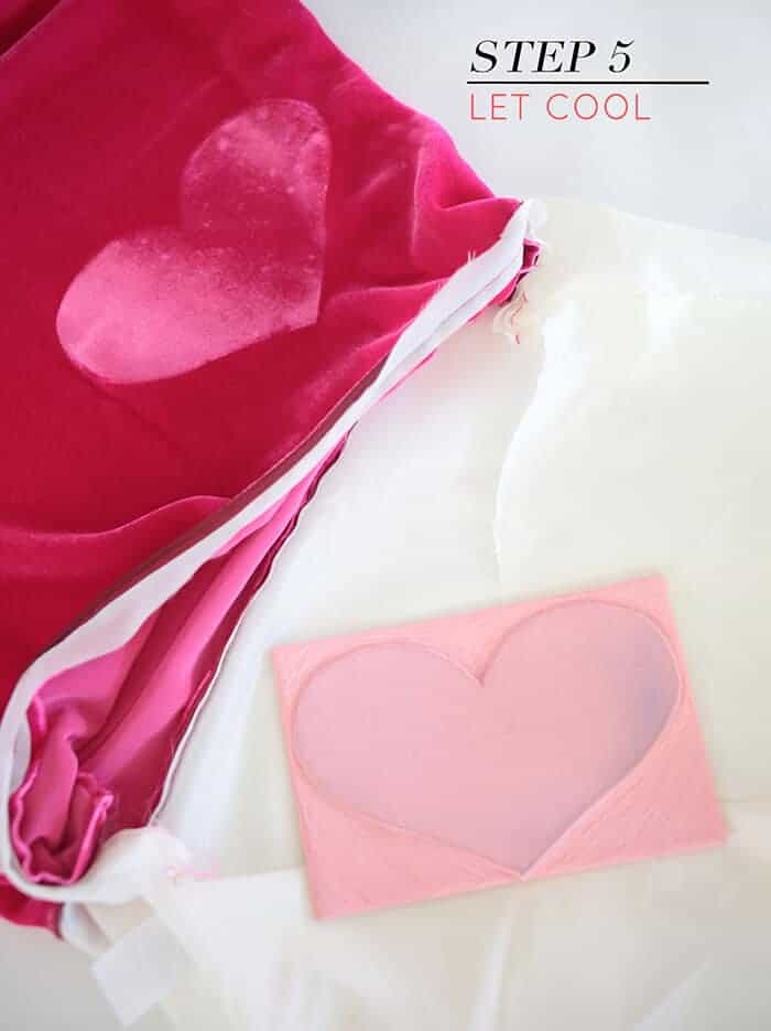 DIY Emobossed Velvet Pillow