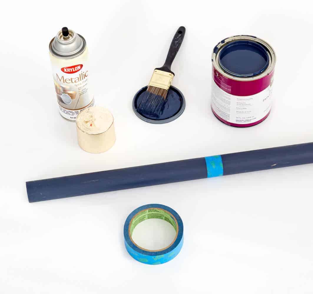 DIY Redbook_Coatrack_ Emily Henderson MidCentury Modern_painting