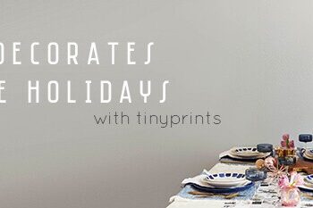 Emily Decorates with Tiny Prints