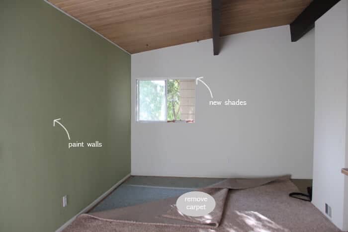 Family room Before