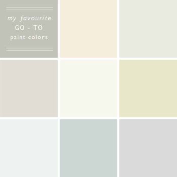 Favourite Neutral Paints