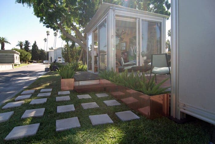 James Franco Pop-Up House Forever Cemetery Airbnb