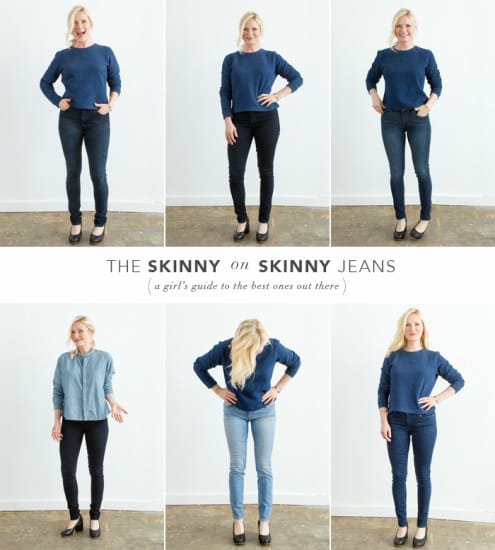 Guide to Skinny Jeans_Fashion_Emily Henderson_Best Jeans_Affordable_with copy_grid