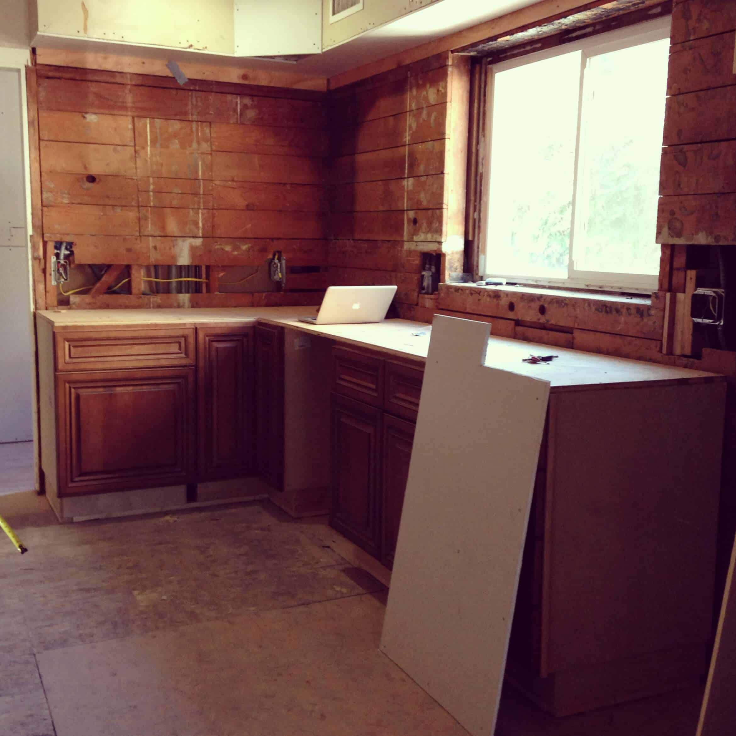 kitchen before