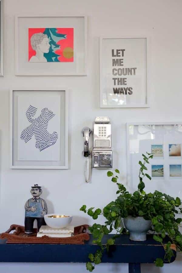 eclectic wall art
