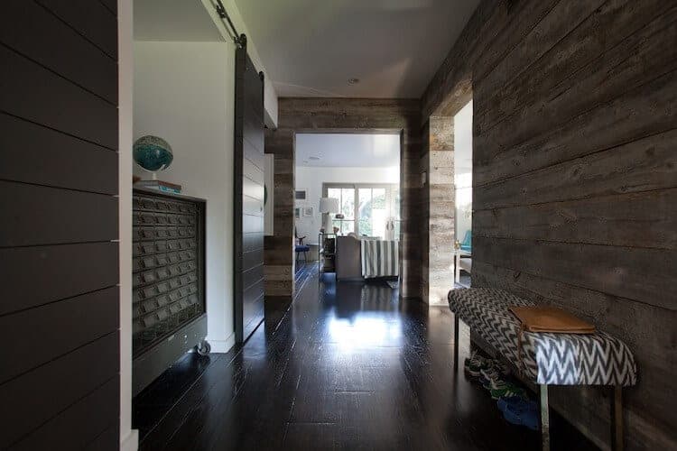 reclaimed wood walls