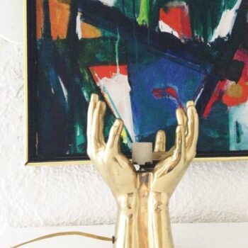 brass lamp