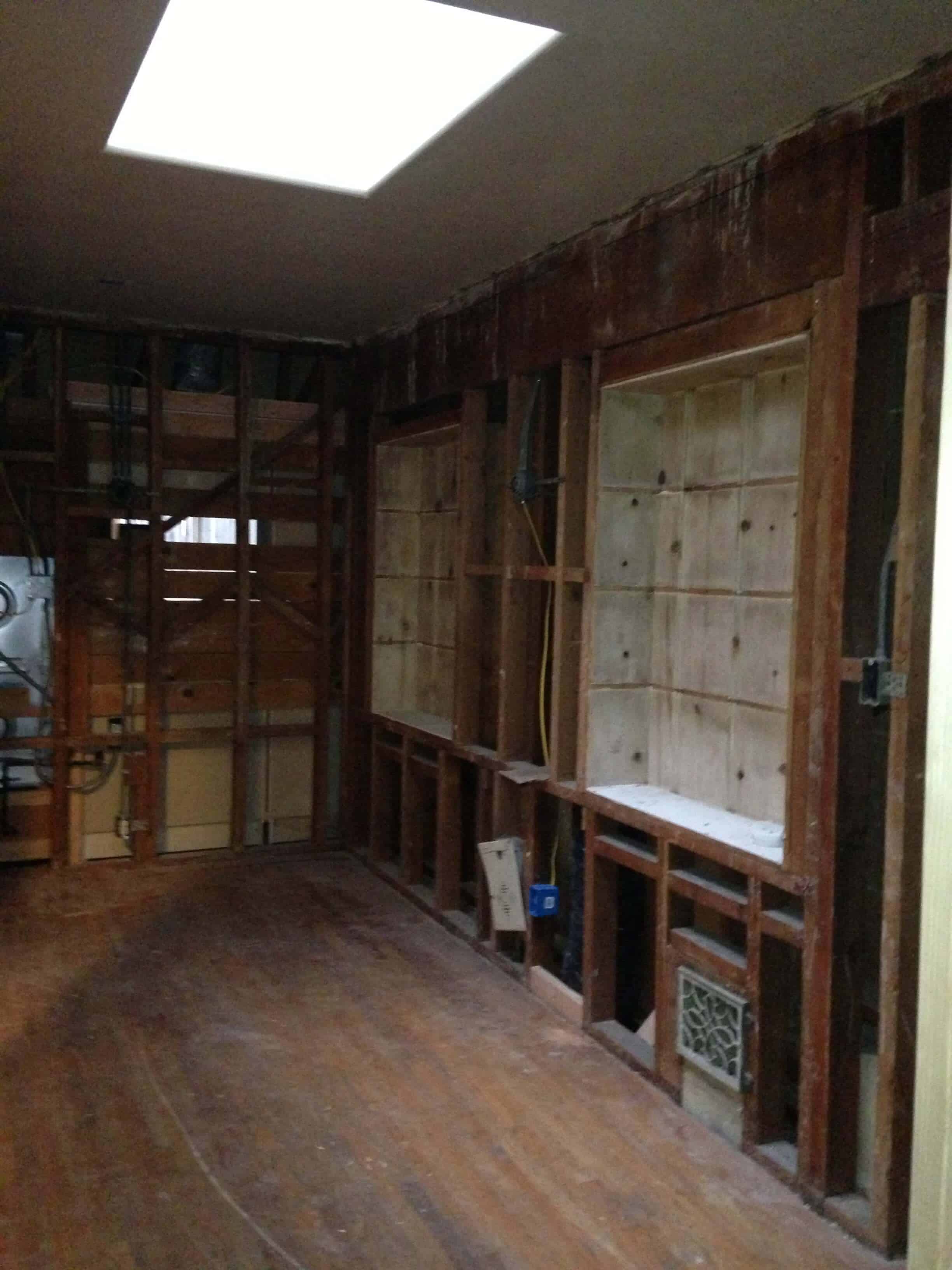 hallway before