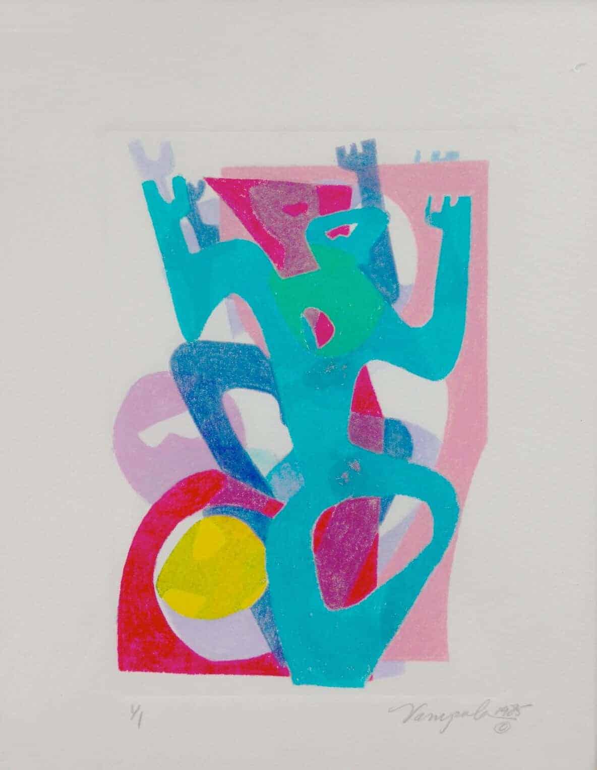 80's abstract