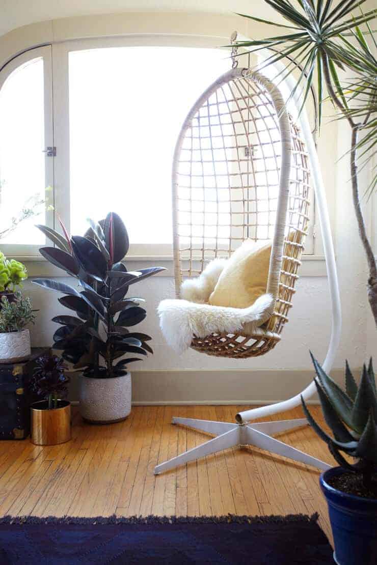 wicker chair vintage