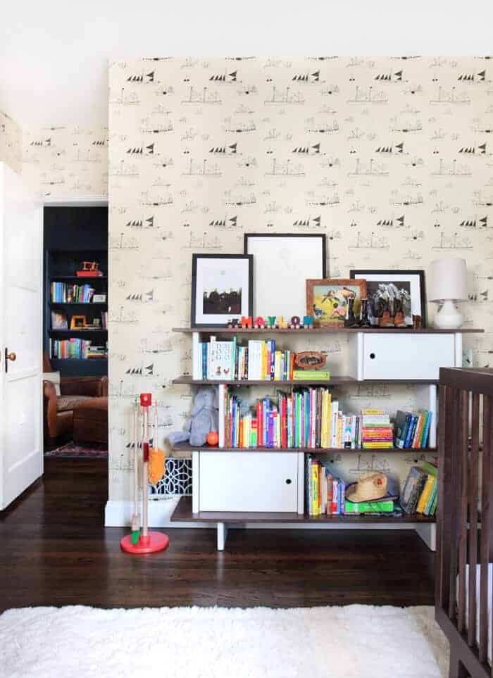 Nursery_Emily Henderson_Casual_Mid Century_Neutral_White Calm_Wood2