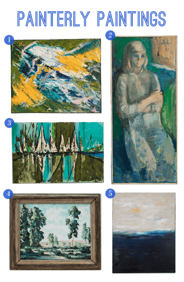 vintage oil paintings