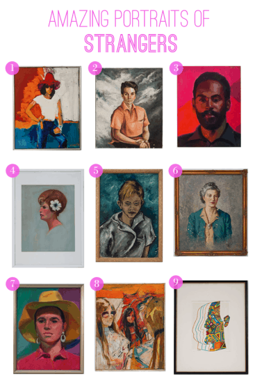 vintage painting people