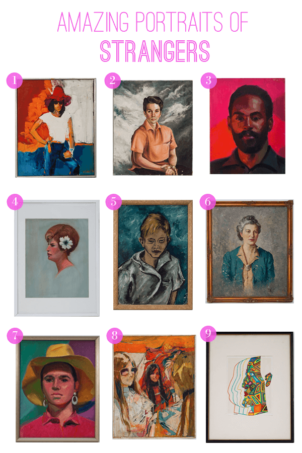 vintage painting people