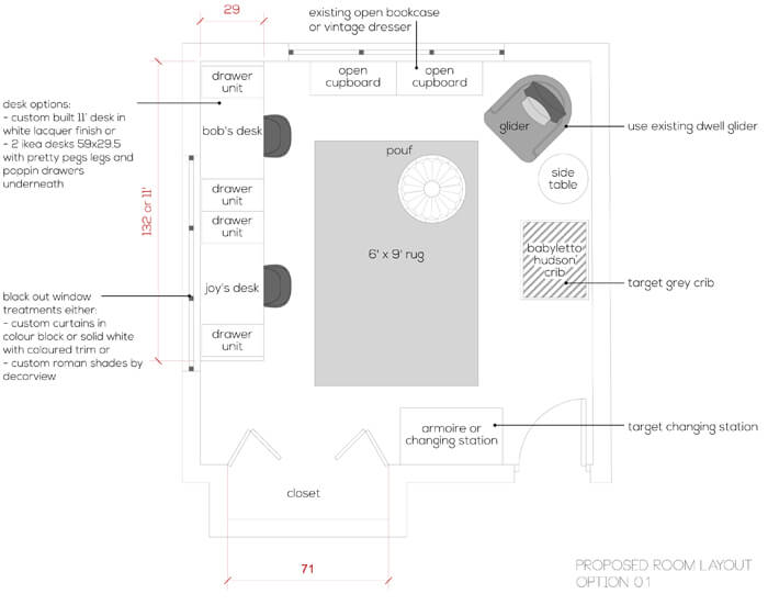 nursery layout