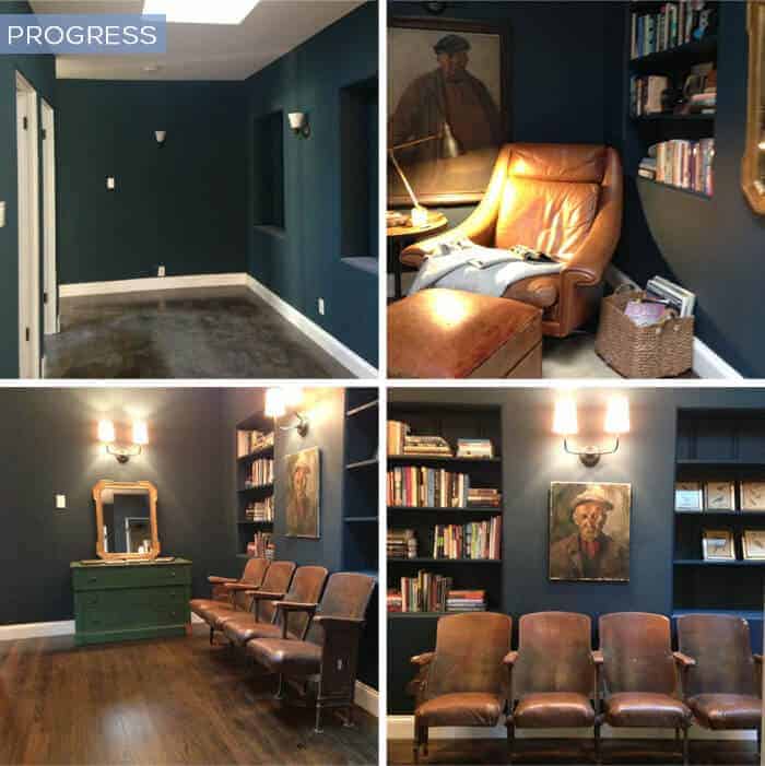 Reading Nook Progress 1