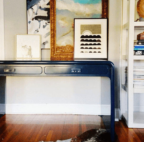 galapagos blue desk