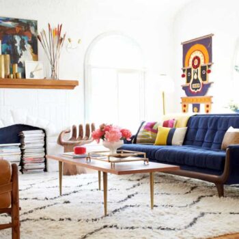 vintage living room