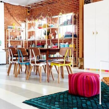 mid-century conference table