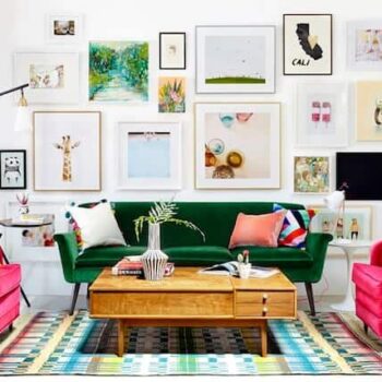 green-velvet sofa