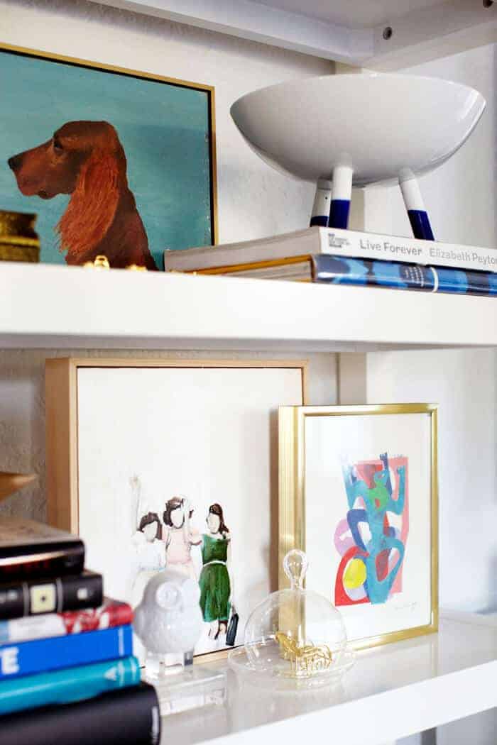 styled shelving