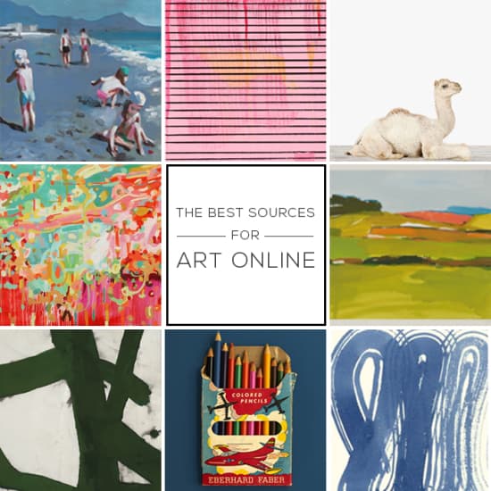 The Best Sources for Art Online_modern art_online roundup_affordable_emily henderson_photography_cheap_revisedheader
