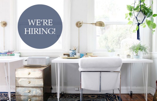 We're Hiring