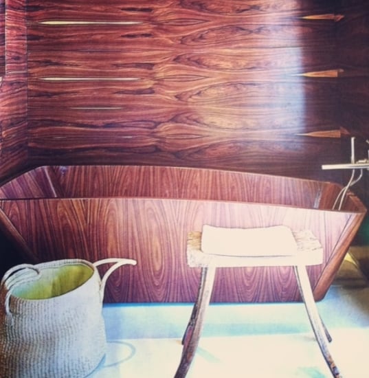 bathtub-wooden