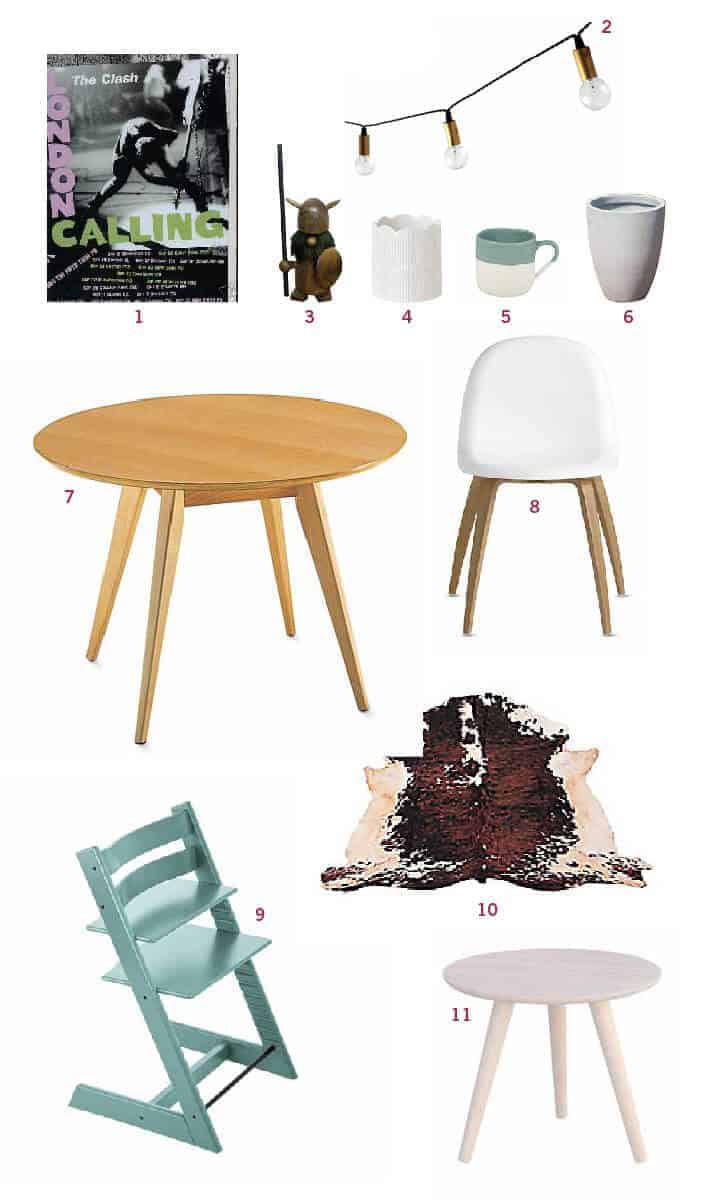 Cup of Jo Makeover Dining Nook Moodboard