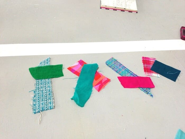 fabric swatches