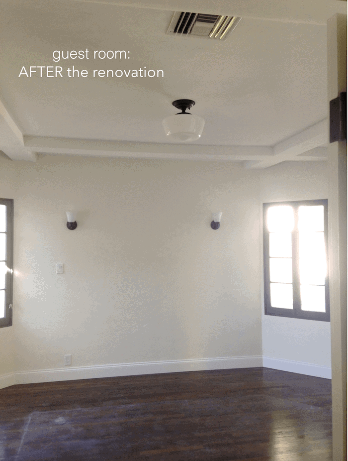 guest room before