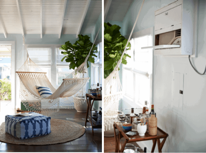 hammock indoors