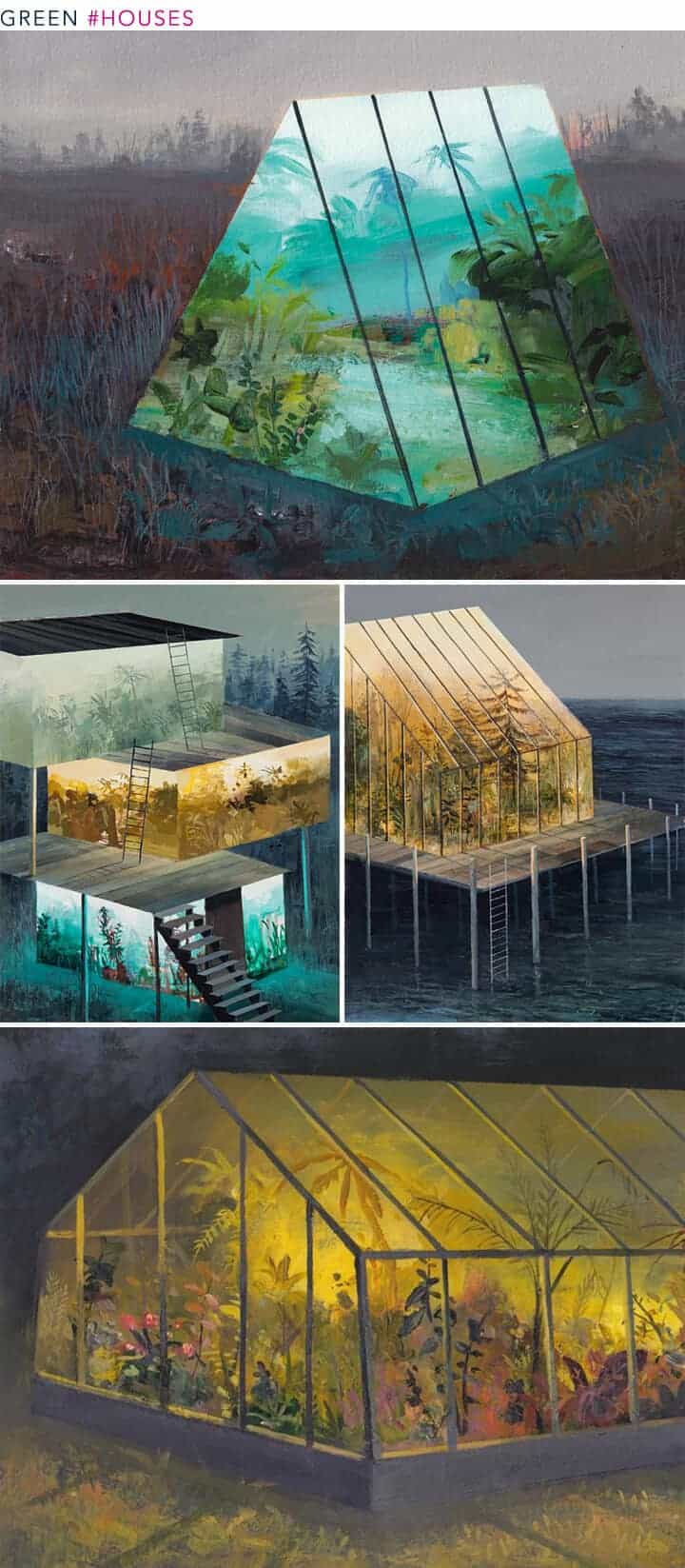 greenhouse artwork