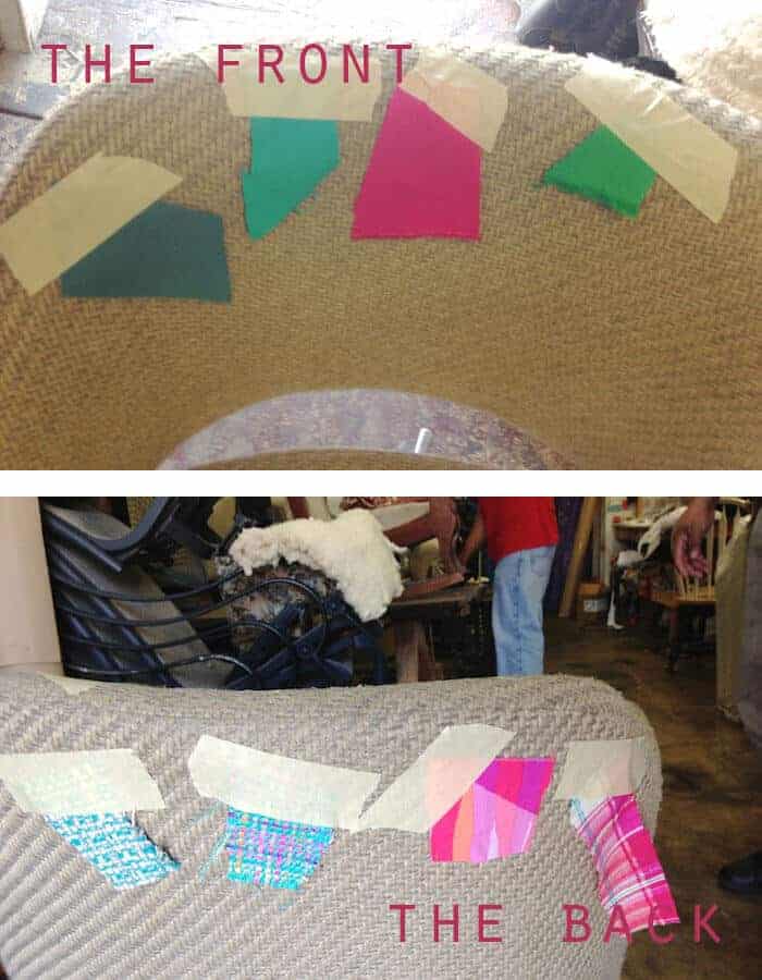 fabric swatches