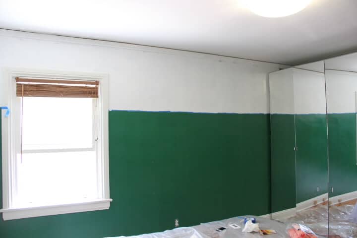 kelly green first coat