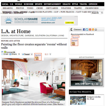 la times emily henderson