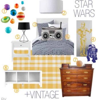 boys star wars bedroom