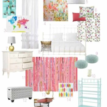 tween girl bedroom
