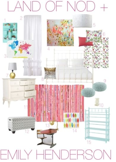 tween girl bedroom