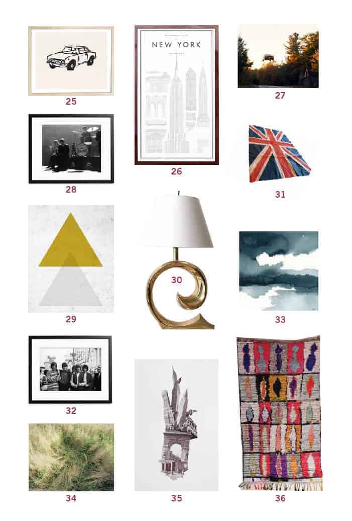 Cup of Jo Living Room Moodboard