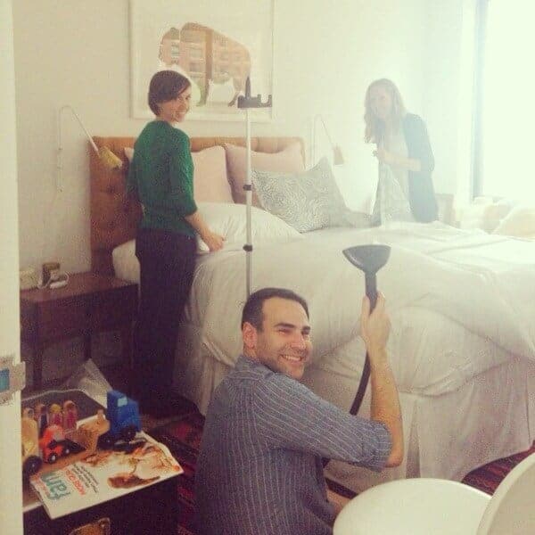 bed styling 