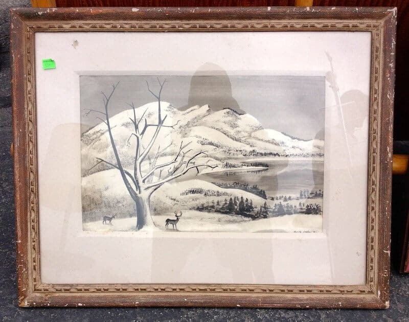 snow-painting