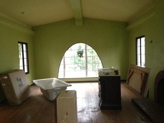 spanish house before