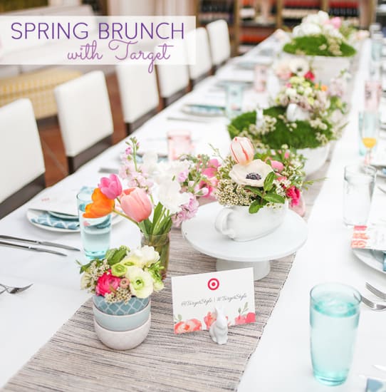 spring brunch with target