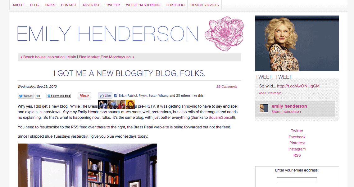 squarespace blog