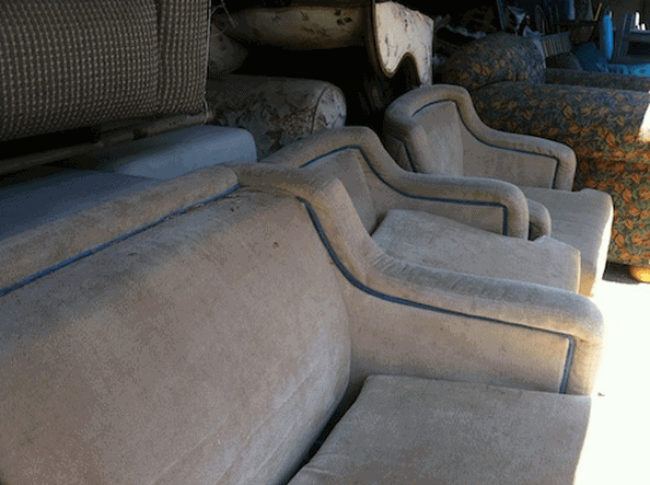 vintage chair piping