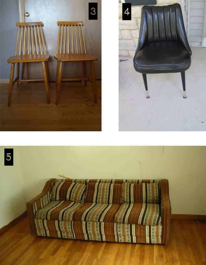 trollings craigslist milwaukee vintage chairs and free sofa